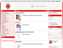 Tablet Screenshot of freguesiasjorgebeira.pt
